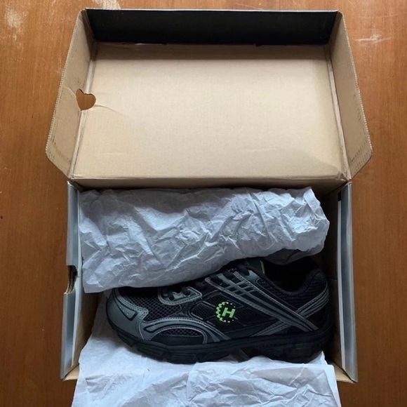 HyTest Men’s Size 7 Athletic Oxford Safety Shoe K1151 EH New in Box in Black - Picture 8 of 11